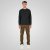 Double Outfitters MTOP-1141 Sweatshirt Verde-escuro - Sweatshirts & hoodies - Sweatshirt & Camisolas com Capuz tamanhos grandes