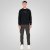 Double Outfitters MTOP-1151 Sweatshirt Preto - Sweatshirts & hoodies - Sweatshirt & Camisolas com Capuz tamanhos grandes