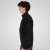 Double Outfitters MTOP-1158 Casaco de moletom com fecho Preto - Sweatshirts & hoodies - Sweatshirt & Camisolas com Capuz tamanhos grandes