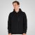 Double Outfitters MTOP-1160 Hoodie com fecho Preto - Sweatshirts & hoodies - Sweatshirt & Camisolas com Capuz tamanhos grandes
