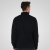 Double Outfitters MTOP-1163 Sweatshirt com meio fecho Preto - Sweatshirts & hoodies - Sweatshirt & Camisolas com Capuz tamanhos grandes