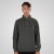 Double Outfitters MTOP-1163 Sweatshirt com meio fecho Caqui - Sweatshirts & hoodies - Sweatshirt & Camisolas com Capuz tamanhos grandes