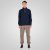 Double Outfitters MTOP-1163 Sweatshirt com meio fecho Azul-marinho - Sweatshirts & hoodies - Sweatshirt & Camisolas com Capuz tamanhos grandes