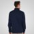 Double Outfitters MTOP-1163 Sweatshirt com meio fecho Azul-marinho - Sweatshirts & hoodies - Sweatshirt & Camisolas com Capuz tamanhos grandes