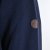 Double Outfitters MTOP-1163 Sweatshirt com meio fecho Azul-marinho - Sweatshirts & hoodies - Sweatshirt & Camisolas com Capuz tamanhos grandes