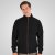 Double Outfitters SEL-1168 Casaco de moletom com fecho Preto - Sweatshirts & hoodies - Sweatshirt & Camisolas com Capuz tamanhos grandes