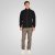 Double Outfitters SEL-1168 Casaco de moletom com fecho Preto - Sweatshirts & hoodies - Sweatshirt & Camisolas com Capuz tamanhos grandes