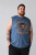 Kam Jeans 5763 Hawaii Surf Vest Vintage Indigo - T-shirts - T-shirts Homem Tamanhos Grandes