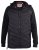 D555 Thorpe Hooded Quilted Jacket With Fleece Sleeves And Removable Fleece Hood - Casacos - Casacos Homem Tamanhos Grandes