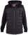 D555 Hampshire Hooded Quilted Jacket Black - Casacos - Casacos Homem Tamanhos Grandes