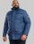 D555 Dalwood Quilted Jacket With Zip Away Hood - Casacos - Casacos Homem Tamanhos Grandes