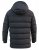 D555 Grove Quilted Parka Jacket Black - Casacos - Casacos Homem Tamanhos Grandes