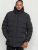 D555 Grove Quilted Parka Jacket Black - Casacos - Casacos Homem Tamanhos Grandes