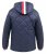 D555 Angus Diamond Quilted Puffer Jacket Navy - Casacos - Casacos Homem Tamanhos Grandes