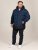 D555 Hank Ripstop Contrast Panelled Padded Hooded Jacket Azul-marinho - Casacos - Casacos Homem Tamanhos Grandes