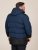 D555 Hank Ripstop Contrast Panelled Padded Hooded Jacket Azul-marinho - Casacos - Casacos Homem Tamanhos Grandes