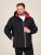 D555 Jamie Soft Shell Detachable Hood Padded Jacket Preto - Casacos - Casacos Homem Tamanhos Grandes
