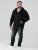 D555 Cantor Hoodie Black - Sweatshirts & hoodies - Sweatshirt & Camisolas com Capuz tamanhos grandes