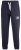 D555 Mayson Embroidered And Applique Open Hem Jogger With Drawcord Navy - Calças & calções de fato de treino - Calças de Fato de Treino Tamanhos Grandes 