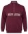 North Latitude Half Zip Sweatshirt Bordô - Sweatshirts & hoodies - Sweatshirt & Camisolas com Capuz tamanhos grandes