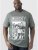 D555 RUEBEN NY City Print T-Shirt Khaki - T-shirts - T-shirts Homem Tamanhos Grandes