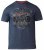 D555 Bradley T-shirt Blue - T-shirts - T-shirts Homem Tamanhos Grandes