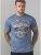 D555 Bradley T-shirt Blue - T-shirts - T-shirts Homem Tamanhos Grandes