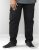 D555 Nelson Stretch Tapered Cargo Pants Black - Jeans & calças - Jeans & Calças Tamanhos Grandes Homem