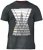 D555 Rox T-shirt Charcoal - T-shirts - T-shirts Homem Tamanhos Grandes
