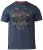 D555 Bradley T-shirt Blue - T-shirts - T-shirts Homem Tamanhos Grandes