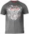 D555 Bradley T-shirt Charcoal - T-shirts - T-shirts Homem Tamanhos Grandes