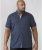 D555 Republic Short Sleeve Shirt Navy - Camisas - Camisas Homem Tamanhos Grandes