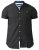 D555 Dwight Short Sleeve Shirt Black - Camisas - Camisas Homem Tamanhos Grandes