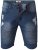 D555 Rodrigo Stretch Biker Style Shorts - Calções - Calções Homem Tamanhos Grandes