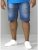 D555 Rodrigo Stretch Biker Style Shorts - Calções - Calções Homem Tamanhos Grandes