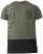 D555 Emerson T-shirt Khaki & Black - T-shirts - T-shirts Homem Tamanhos Grandes