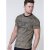 D555 NewYork Brooklyn T-shirt Khaki - T-shirts - T-shirts Homem Tamanhos Grandes