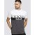 D555 Morris T-shirt Charcoal - T-shirts - T-shirts Homem Tamanhos Grandes
