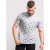 D555 Dario T-shirt Grey - T-shirts - T-shirts Homem Tamanhos Grandes