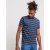 D555 Caspian T-shirt Navy - T-shirts - T-shirts Homem Tamanhos Grandes
