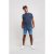 D555 Caspian T-shirt Navy - T-shirts - T-shirts Homem Tamanhos Grandes
