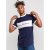 D555 Cullen T-shirt Navy - T-shirts - T-shirts Homem Tamanhos Grandes