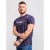 D555 Davis T-shirt Navy - T-shirts - T-shirts Homem Tamanhos Grandes