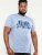 D555 Hobart LA Printed T-Shirt Blue - T-shirts - T-shirts Homem Tamanhos Grandes
