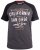 D555 Lismore Raglan Sleeve San Diego Printed T-Shirt Charcoal - T-shirts - T-shirts Homem Tamanhos Grandes
