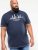 D555 Randwick San Francisco Printed T-Shirt Navy - T-shirts - T-shirts Homem Tamanhos Grandes