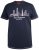 D555 Randwick San Francisco Printed T-Shirt Navy - T-shirts - T-shirts Homem Tamanhos Grandes
