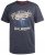 D555 Cairns Navy Fine Stripe Colorado Printed T-Shirt - T-shirts - T-shirts Homem Tamanhos Grandes