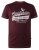 D555 Wharf California Eagle Printed T-Shirt Burgundy - T-shirts - T-shirts Homem Tamanhos Grandes