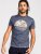D555 Upton Hawaii Leaf Printed T-Shirt - T-shirts - T-shirts Homem Tamanhos Grandes